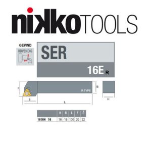 Stlholder GEV. SER1616 H16