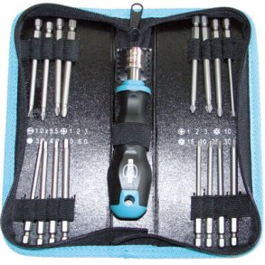 CENTO Bitsst med skruetrkker 16 bits L:90mm