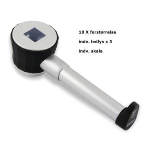 Lup X10 m/lys ex.batteri