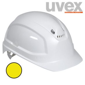 Sikkerhedshjelm Uvex Gul