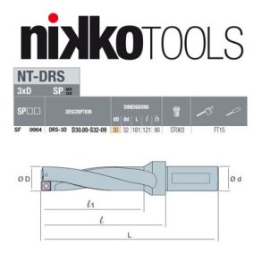 Korthulsbor DRS-3D 30-S32-09