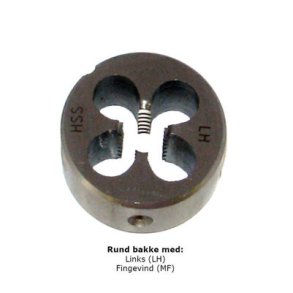 Links fingevind bakker