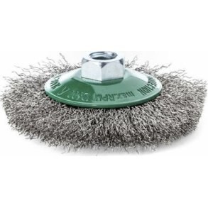 Tallerkenstålbørste