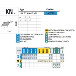 KNUX 160410L-11 JC8025 PLATTE