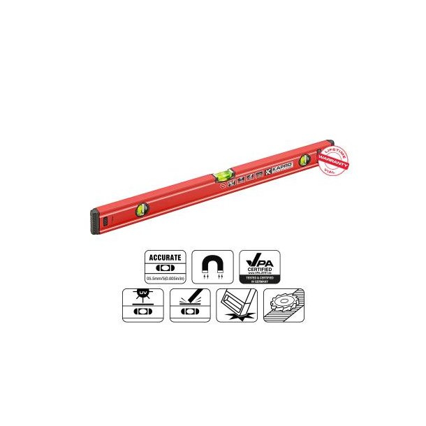 KAPRO Vaterpas ALU m/magnet 400mm.