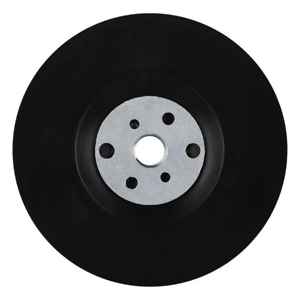 Gummibagskive 125mm M14