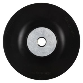 Gummibagskive 125mm M14