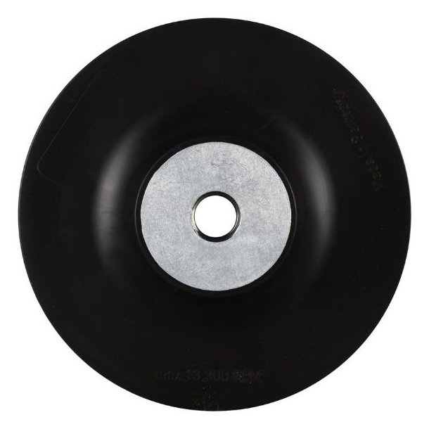 Gummibagskive 125mm M14