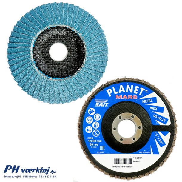 Flap Disc 125mm K60 zirkon SAIT