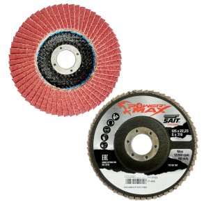SAIT Flap Disc Ceramic 125mm K40