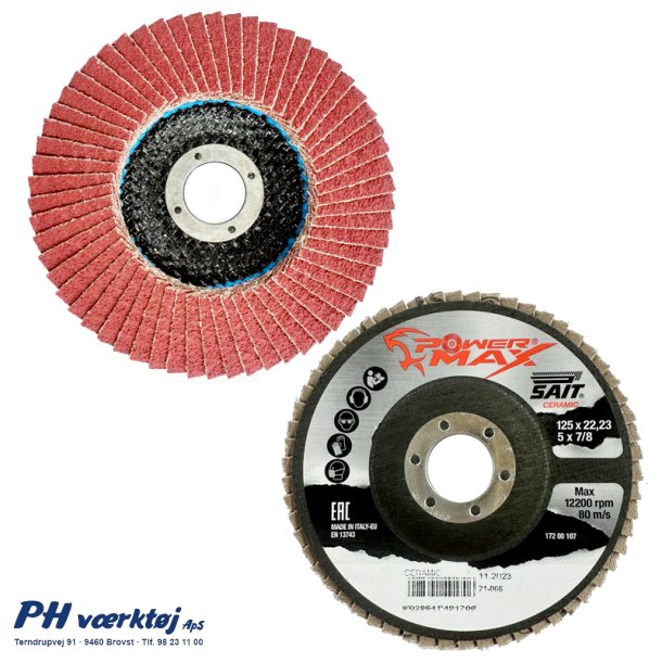 Flap Disc Ceramic 125mm K40 SAIT