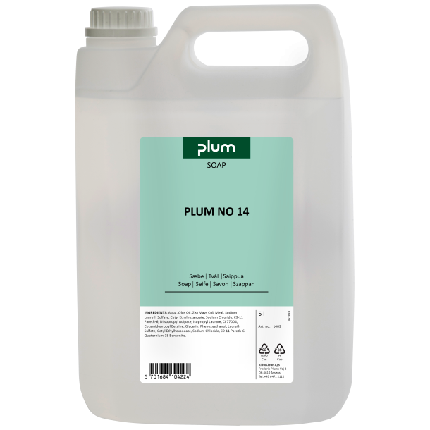 PLUM No. 14 Hndsbe 5. Ltr.