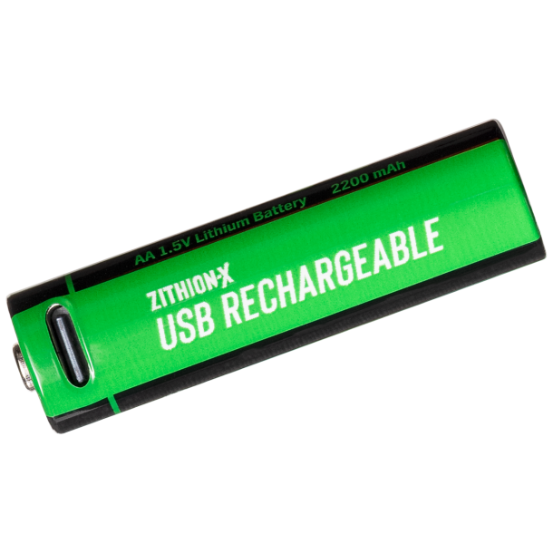 Coast USB-C genopladlige batterier inkl. opladekabel 4 stk. AA