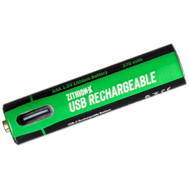 Coast USB-C genopladlige batterier inkl. opladekabel 4 stk. AAA