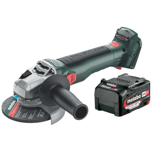 METABO Vinkelsliber W18LTBL 11-125 solo+1&times;18V/4Ah