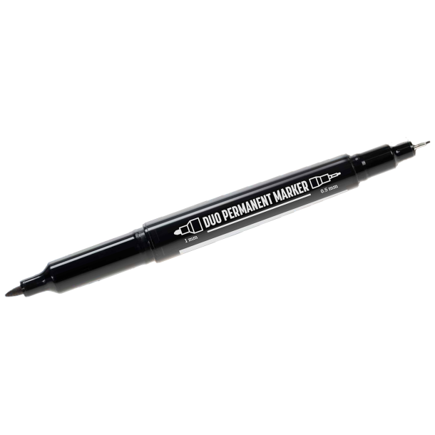 LYRA Duo permanent marker SORT