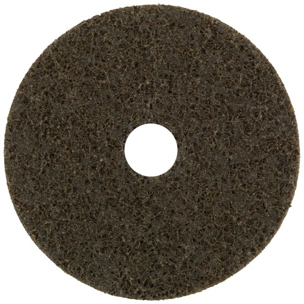 TYROLIT Vlies rondel �:125mm BRUN GROV med hul