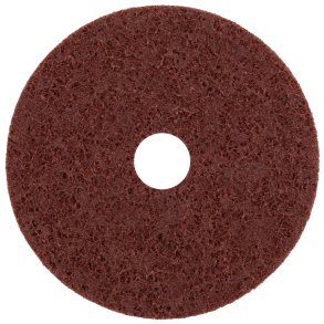 TYROLIT Vlies rondel �:125mm R�D MIDDEL med hul