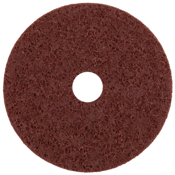 TYROLIT Vlies rondel �:125mm R�D MIDDEL med hul