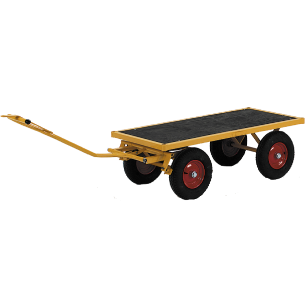 Transportvogn TW1500&times;700 mm m/bremse+lufthjul