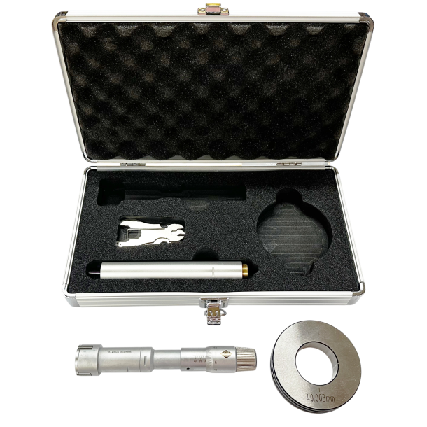 CENTO 3-pkt. Mikrometerskrue 30-40mm incl. pr�vering og forl�nger