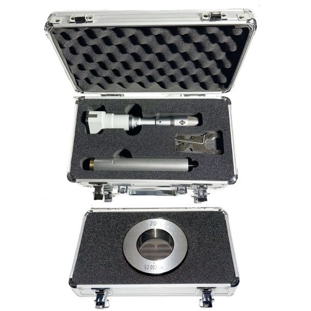 CENTO 3-pkt. Mikrometerskrue 62-75mm incl. pr�vering og forl�nger