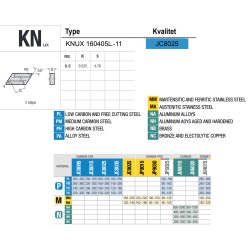 KNUX 160405L-11 JC8025 PLATTE