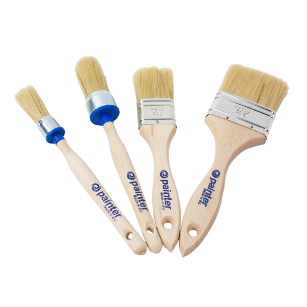 Penselst 2 runde + 2 flade