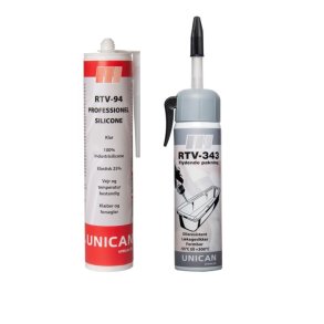 Flydende pakning og silicone