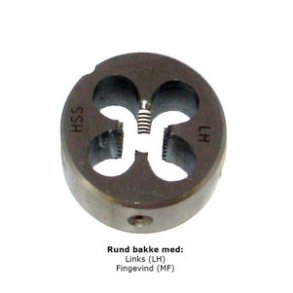 Links Gevindbakke 25 HSS MF 8x1.0