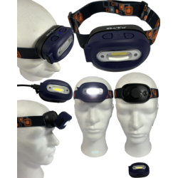 BATO Opladelig pandelampe m/magnet og sensor