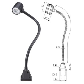 LED Maskinlys  IP30 flex