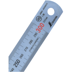 SHINWA St�llineal 300x25x1mm