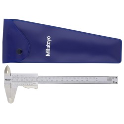 MITUTOYO Skydelre 150mm m.fjeder