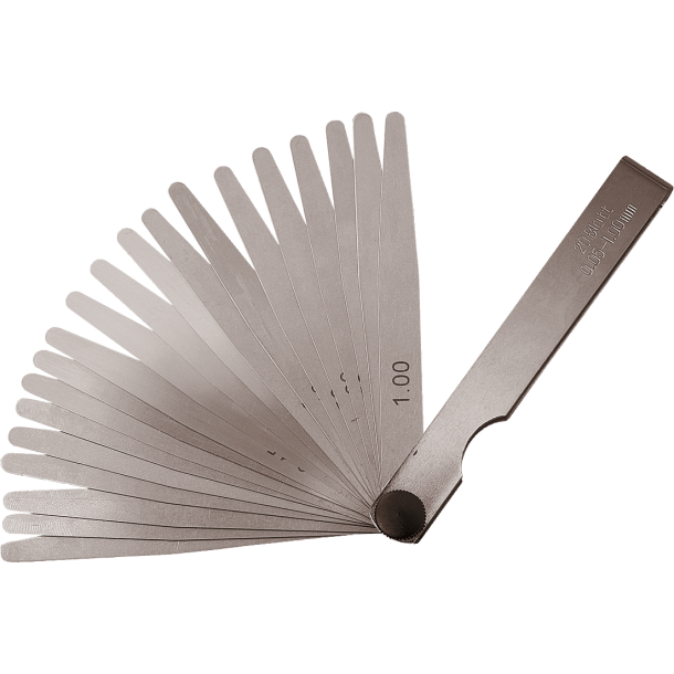 Blads�ger 0,05-1,00mm 20 blade