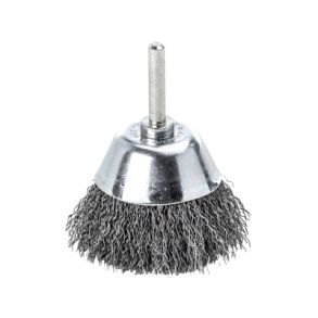 Stlkopbrste 6mm skaft 50mm