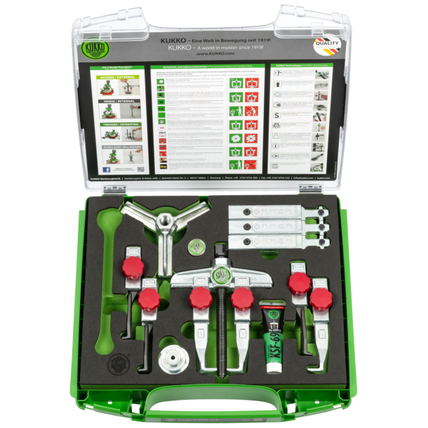 KUKKO Aftr�kkers�t (K-2030-1+A) 2/3 smalle arme