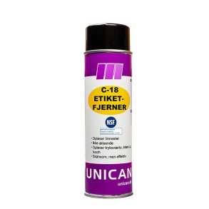 UNICAN C-18 Etiketfjerner 500ml