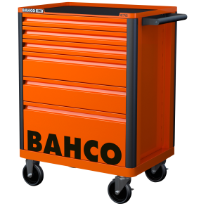 BAHCO vrktjsvogn u/indhold 6 skuffer orange