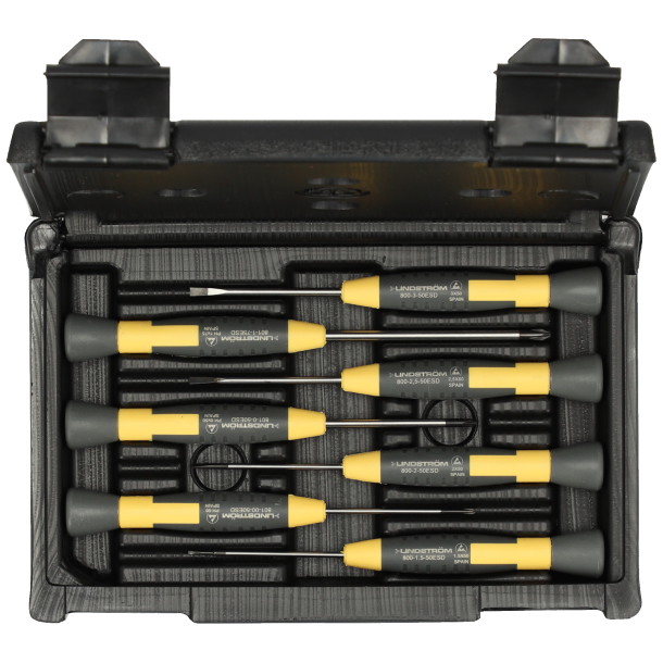 LINDSTR&Ouml;M Prcisionsskruetrkkere krv/PH, 7stk