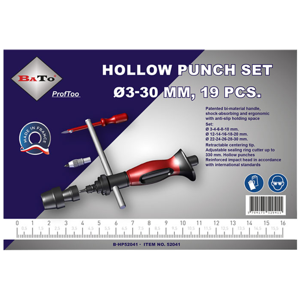 BATO Huggepibest 3-30 mm m/passer