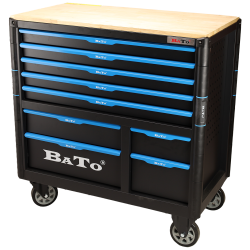 BATO V�rkt�jsvogn XXL-Premium 9 skuffer (560 dele) SORT