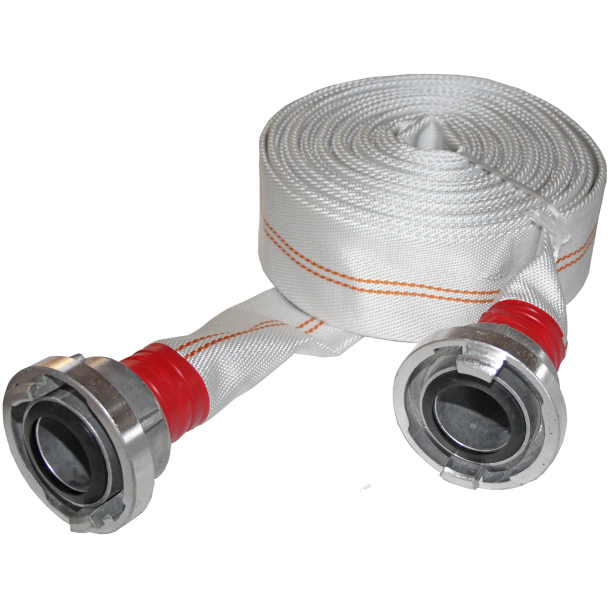 Lnse-/brandslange 2" med Storz-koblinger 15 m