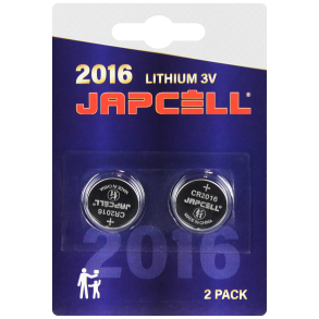 JAPCELL Batteri knapcelle 2016 (2stk)