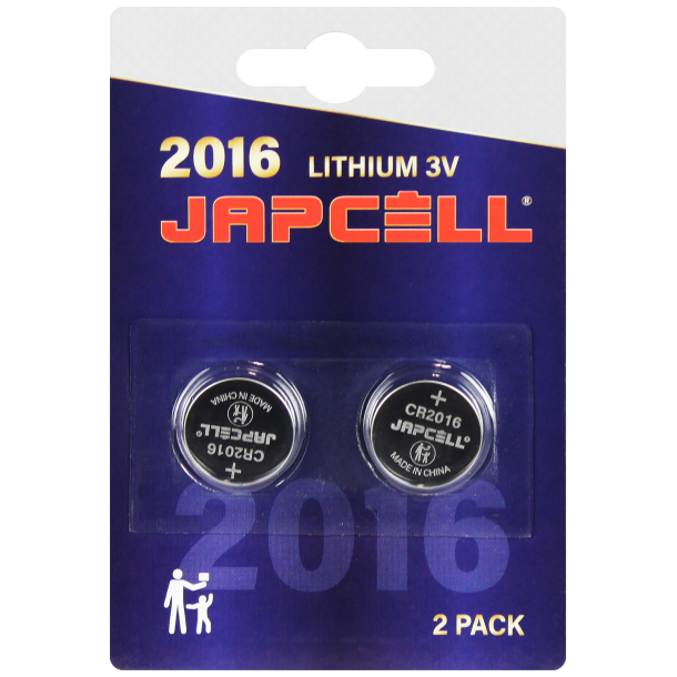 JAPCELL Batteri knapcelle 2016 (2stk)