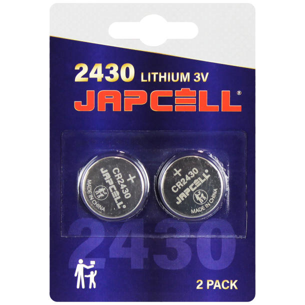 JAPCELL Batteri knapcelle 2430 (2stk)