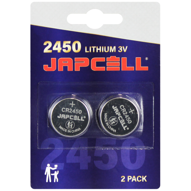 JAPCELL Batteri knapcelle 2450 (2stk)