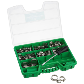 Spndebndssortiment - galvaniseret (135stk)