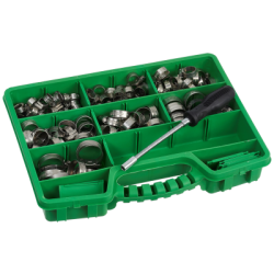 Spndebndssortiment - galvaniseret (135stk)