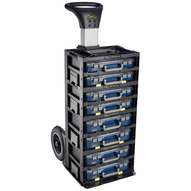 RAACO CarryMore Trolley m/CarryMore mix 1 kasser